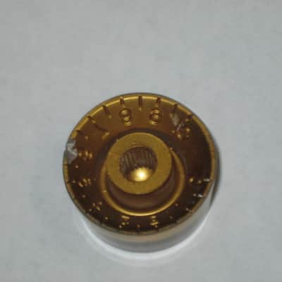 THREE used kind of relic'ed genuine Gibson GOLD SPEED KNOBS (ONLY 3 of the 4 knobs from PRSK-020 set are for sale) from 1990s image 20