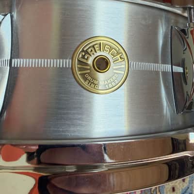 Gretsch G4160SA USA Custom Solid Aluminum 5x14" 8-Lug Snare Drum image 2