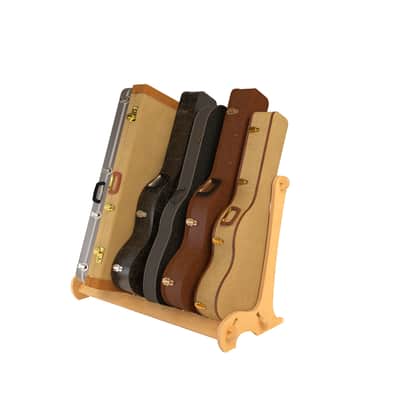 Multi Guitar Case Rack for Acoustics & Electrics - The VersaRack™ | Home or Studio Storage | Made in U.S.A. image 3