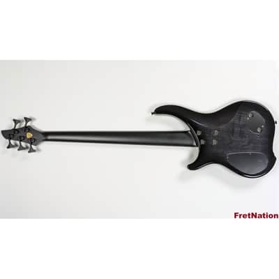 Dingwall AB1 Afterburner 1 RedBurst 5-String Multi-Scale Fanned Fret Bass Flame Maple Darkglass image 20