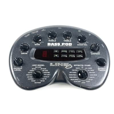 Line 6 Bass POD Multi-Effect and Amp Modeler 2001 - 2003 - Black TGHM image 1