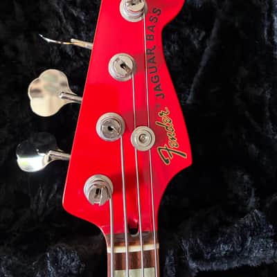 Fender JAB J-Craft Jaguar Bass 2005 - 2014 - Red image 4