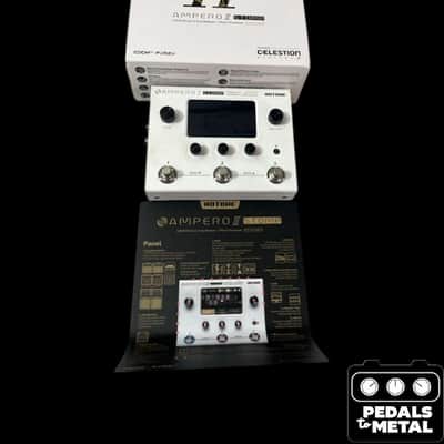 Hotone MP-300 Ampero II Stomp Amp Modeler / Effects Processor 2021 - Present - White - X18670 image 1