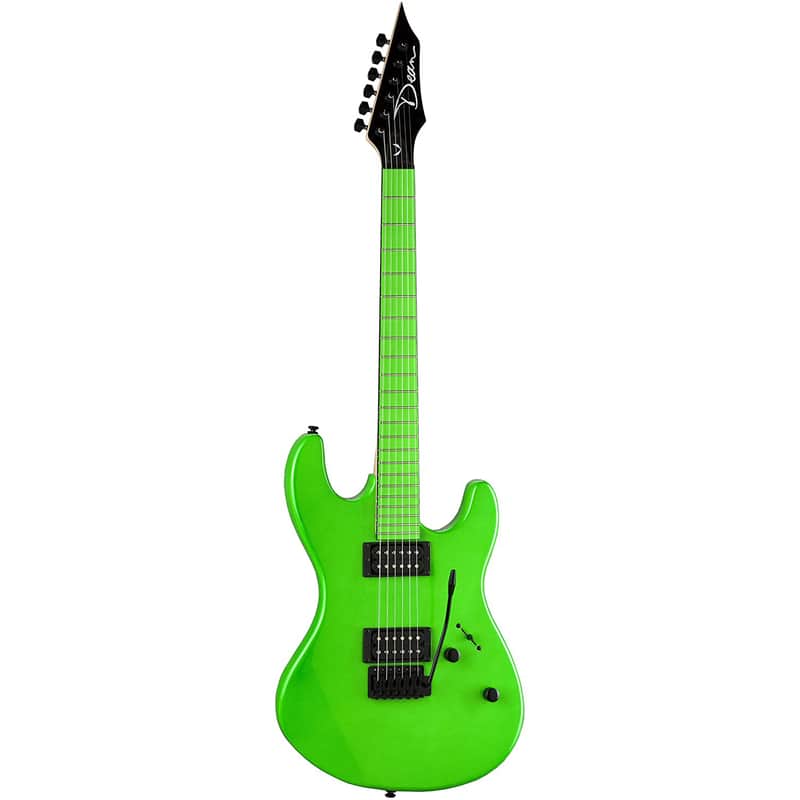 Dean Custom Zone Electric Guitar Nuclear Green image 1