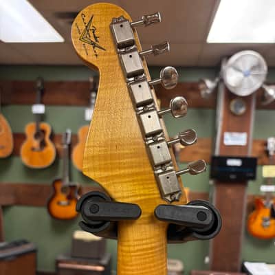 2017 Fender Custom Shop NAMM LTD Vintage Custom '59 Stratocaster Reissue Relic Faded/Aged Shoreline Gold image 21