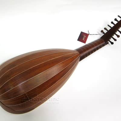 7-Course Travel Lute, Sheesham w/ Padded Gig Bag image 4