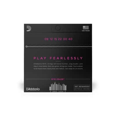 D'Addario NYXL 9-40 S/Light Balanced Tension Electric Guitar Strings- NYXL0940BT image 3