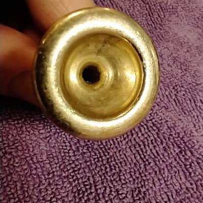 Vintage collectible C.G. Conn Constellation cornet mouthpiece image 4