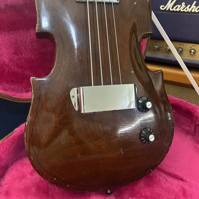 Vintage Gibson EB-1 Electric Bass 1969 Walnut HSC image 1