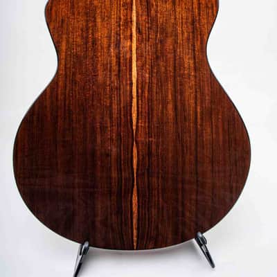 Ibanez JGM10-BSN Jon Gomm Signature Acoustic Guitar 6-String - Black Satin Top / Natural High Gloss Back and Sides + Cas image 6