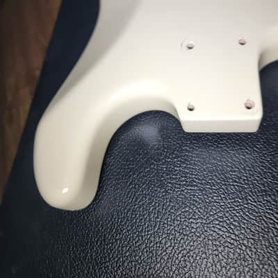 Warmoth Body Tele Strat combo White -USA made image 23