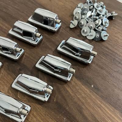 Set of (16) - Vintage Pearl MLX/DLX Tom/Floor Tom Drum Lugs Bild 7