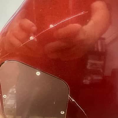 1976 Gibson Les Paul Standard Wine Red Solid Body Electric Guitar, image 5