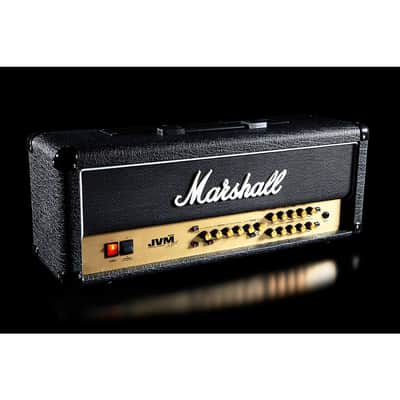 Marshall JVM Series JVM205H 50W Tube Guitar Amp Head Regular Black image 5