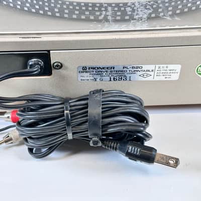 Pioneer PL-520 Direct Drive Automatic Turntable image 10
