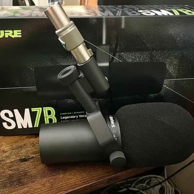 Shure SM7B Microphone with Triton Germanium Fethead Preamp image 1