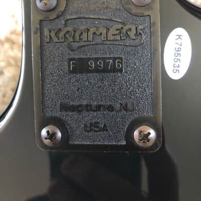Kramer Richie Sambora signature model Original Run Black before Jersey Star Rock n Roll Hall of Fame image 14