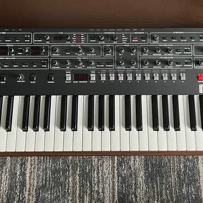 Sequential Prophet-6 49-Key 6-Voice Polyphonic Synthesizer 2018 - 2020 - Black with Wood Sides