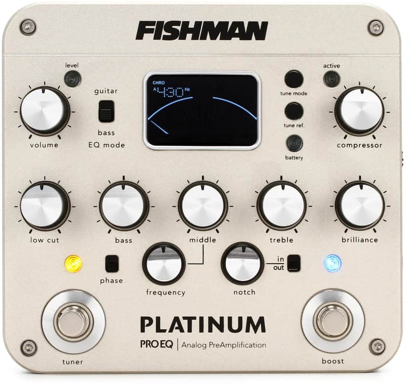Fishman Platinum Pro EQ Pedal | Reverb