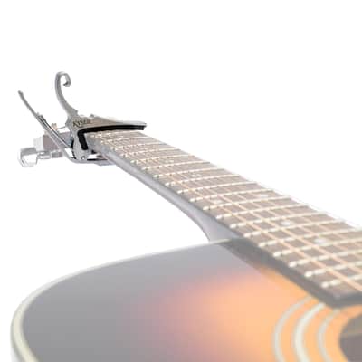 KG6SA Quick Change Acoustic Silver Kyser image 3