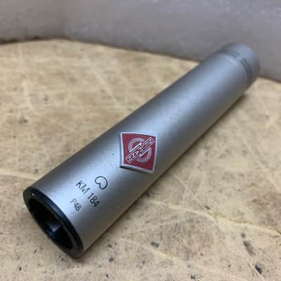 NEUMANN KM184 MICROPHONE/ SILVER/ MINT! AUTHENTIC NEUMANN!- MAKE OFFER! image 2