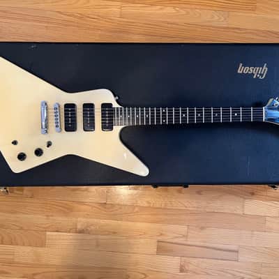SUPER RARE! Gibson Explorer III P90 1984 White Case USA_282 image 1