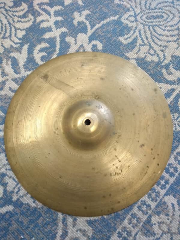 A. Zildjian 13" Small Stamp Crash Cymbal 1957 - 1960 image 1