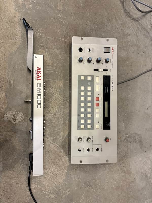 Akai EWV-2000 and EWI-1000 | Reverb