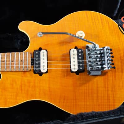 1995 Ernie Ball Music Man Eddie Van Halen EVH Gold Translucent OHSC image 3