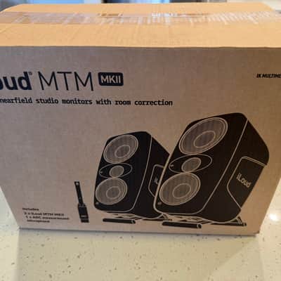 IK Multimedia iLoud MTM MkII Active Studio Monitor Pair with ARC System 2024 - Present - White image 8