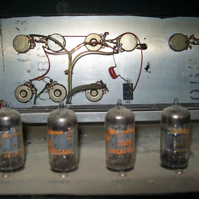 Aims  1970'S VTG 105 4x10 Combo Tube Amplifier image 3