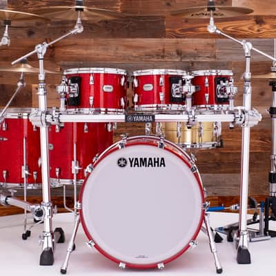 YAMAHA PHOENIX PHX 6 PIECE DRUM KIT, TEXTURED RED GARNET image 7