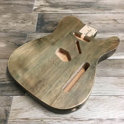 FRANCHIN Mars guitar body WESTERN Rustic Aged Relic natural finish Selected Alder T-Style Made in Italy - Stock piece #17751123 image 3