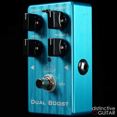 Suhr Dual Boost - Transparent Clean Boost & Buffer - Blue image 3