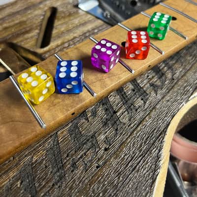 Kinnatone BLUE Dice Switch Tip for blade style switch Strat or Tele 3 way 5 way image 4