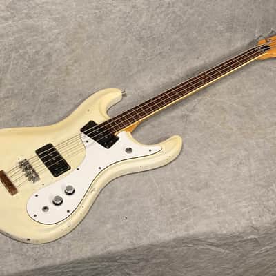 Mosrite Ventures Bass 1966-67 - White image 14