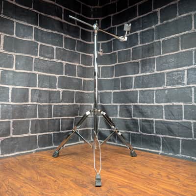Peace Double‑Braced Boom Cymbal Stand – Chrome • Stable Hardware • Adjustable 12.5" Boom Arm • Road‑Ready Support image 2