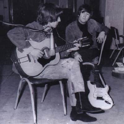 FRAMUS "BEATLE-JOHN LENNON" HOOTENANNY DECEMBER 1964 NATURAL 12 STRING image 18