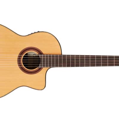 Cordoba C7-CE CD Classical Nylon Acoustic-Electric Guitar Cedar Top, Rosewood image 1