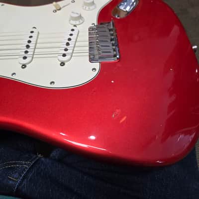 Fender American Stratocaster 2002 - Chrome Red image 7