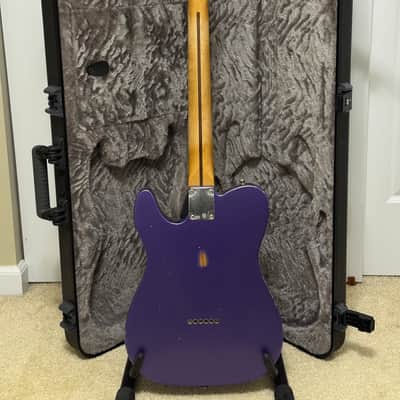 Fender Road Worn '50s Telecaster 2019 - Purple Metallic with Fender hard case image 8