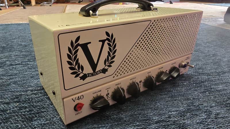 Victory Amps V40 The Duchess Compact Series 42-Watt Guitar Head 2010s - White image 1