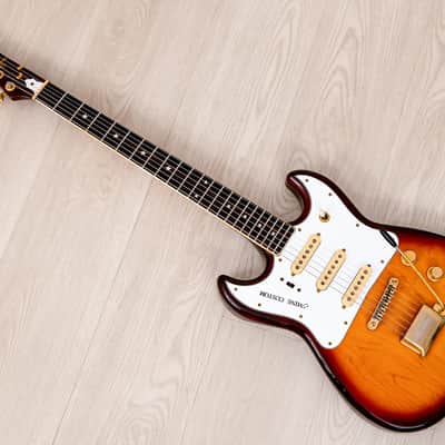 1970s Guyatone Mine Custom LG-780 Sunburst, 100% Original, Japan image 11