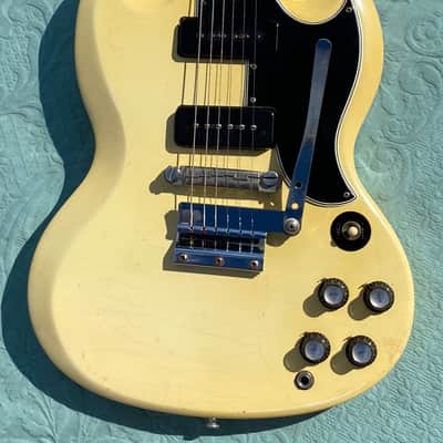 Gibson SG Special 1962 - Polaris White - Vibrola - 2P90 Strong Sound ! image 2