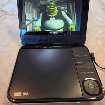 Philips Philips PD700/37 White Black 7 Inch LCD Screen Portable DVD Player. image 6