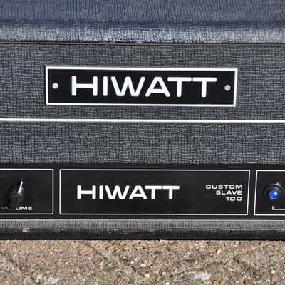Hiwatt STA 100 Custom Slave 1977 Black image 4