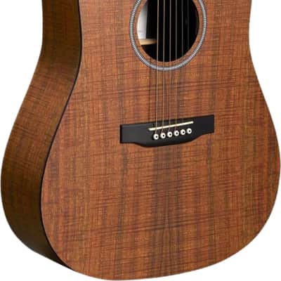 Martin D-X1E Koa X Series Dreadnought Acoustic-Electric Guitar, HPL Koa Top image 1