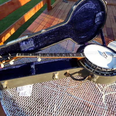 1974 Gibson RB-250 Mastertone Banjo - natural finish, excellent condition image 4