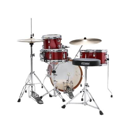 Tama LJK48S-CPM Club-Jam Shell Kit 4 pcs - Candy Apple Mist/Chrome HW image 4