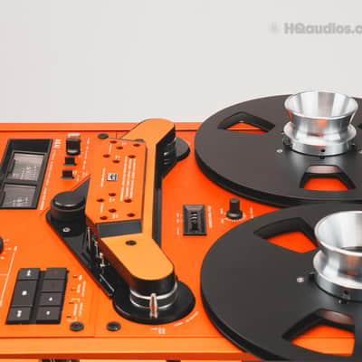 Akai GX-635D Reel-to-Reel Tape Deck - Custom Orange - Professionally Restored - 1 Year Warranty image 13